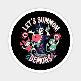 Lets Summon Demons - Childrens Parody Magnet